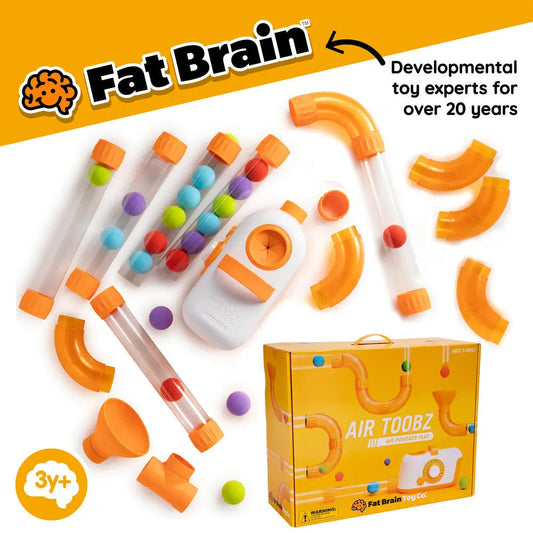 Air Toobz STEM Construction Set – Creative Air-Powered Building Fun for Kids